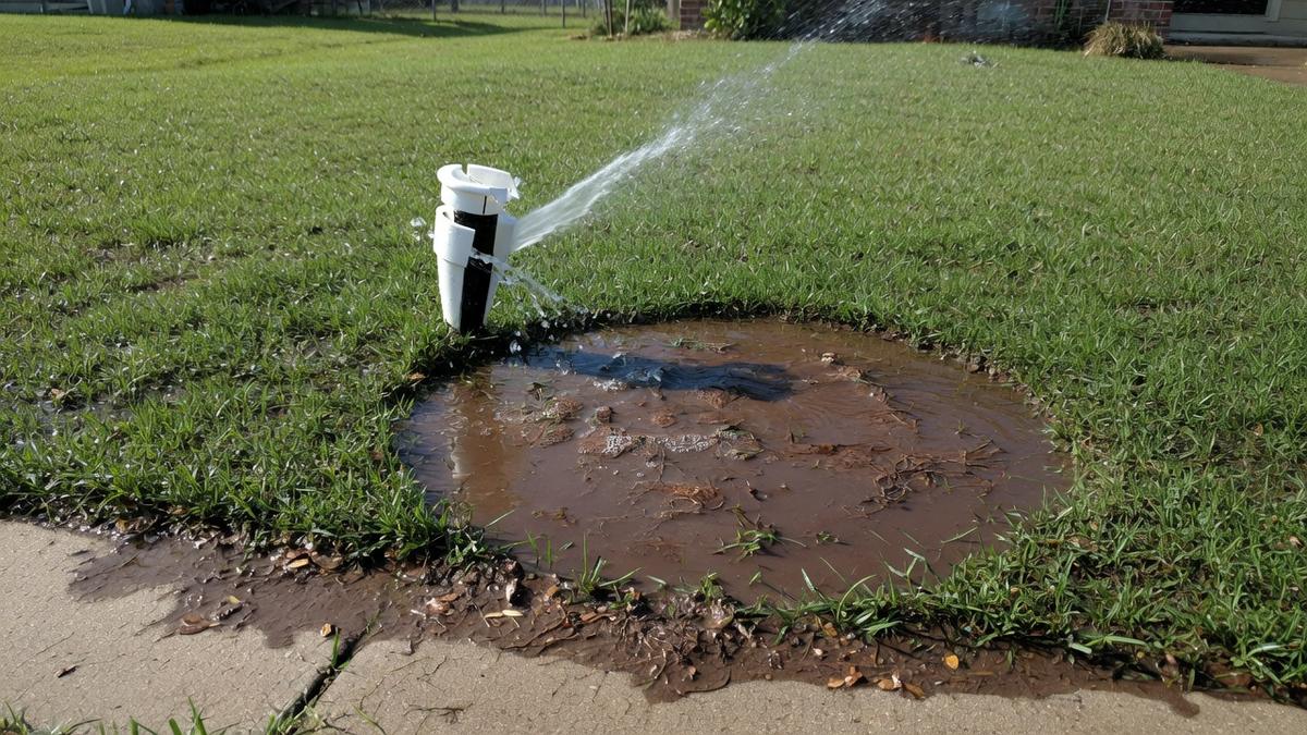 Aeration and irrigation after lawn care