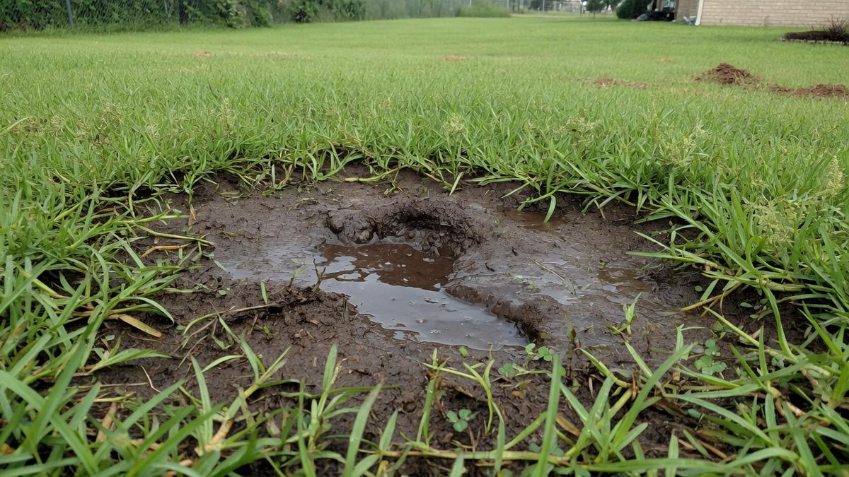 August clay cracks and the fitting that finally lets go