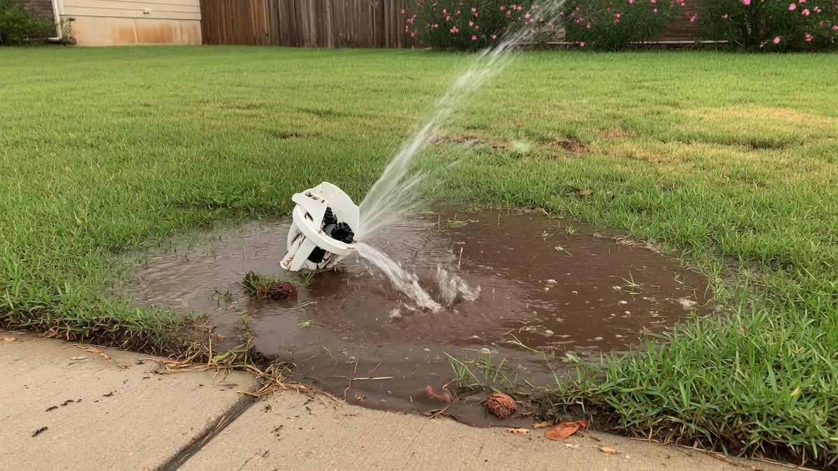 Why Katy calls about broken sprinkler heads