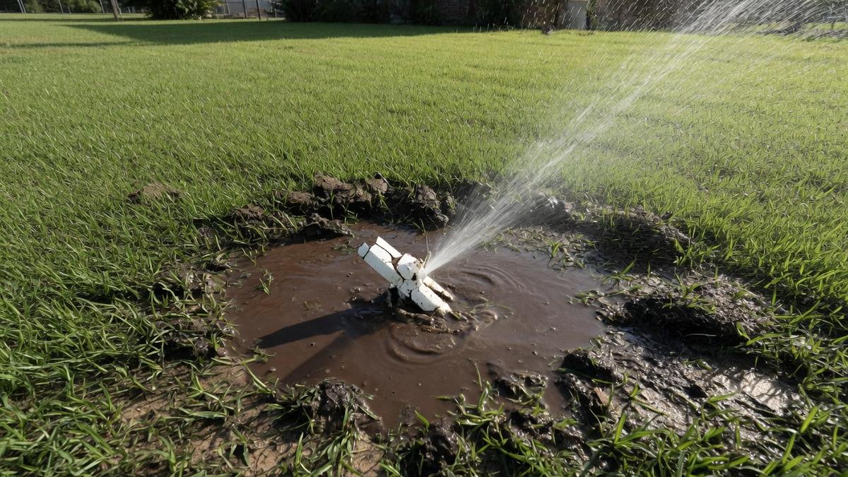 Cleaning clogged sprinkler nozzles