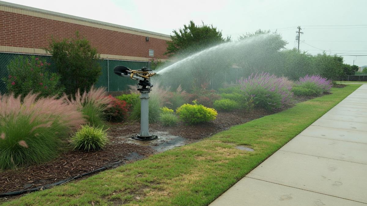 West Pearland and commercial sprinkler repair — what Pearland yards do