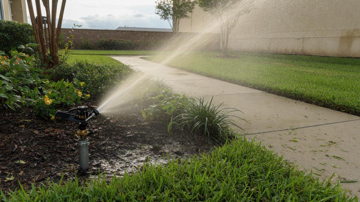 Commercial Sprinkler Repair in Sugar Land, TX: New Territory field notes