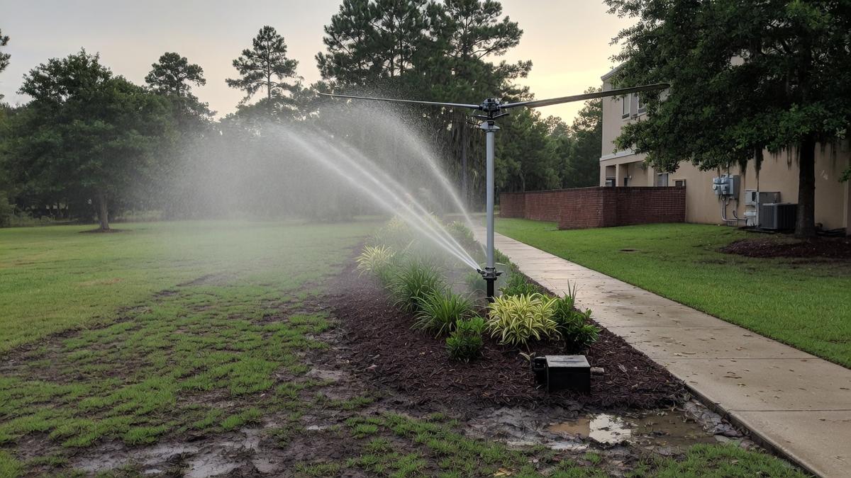 Commercial Sprinkler Repair in The Woodlands, TX: Cochran’s Crossing field notes