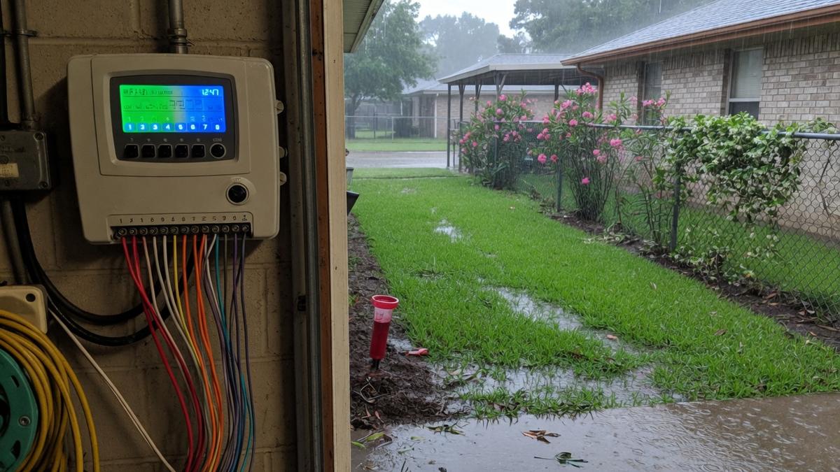 Sprinkler Controller Repair in Houston, TX: Clear Lake field notes