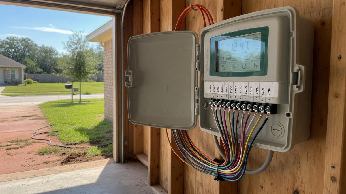 Cinco Ranch and sprinkler controllers — what Katy yards do
