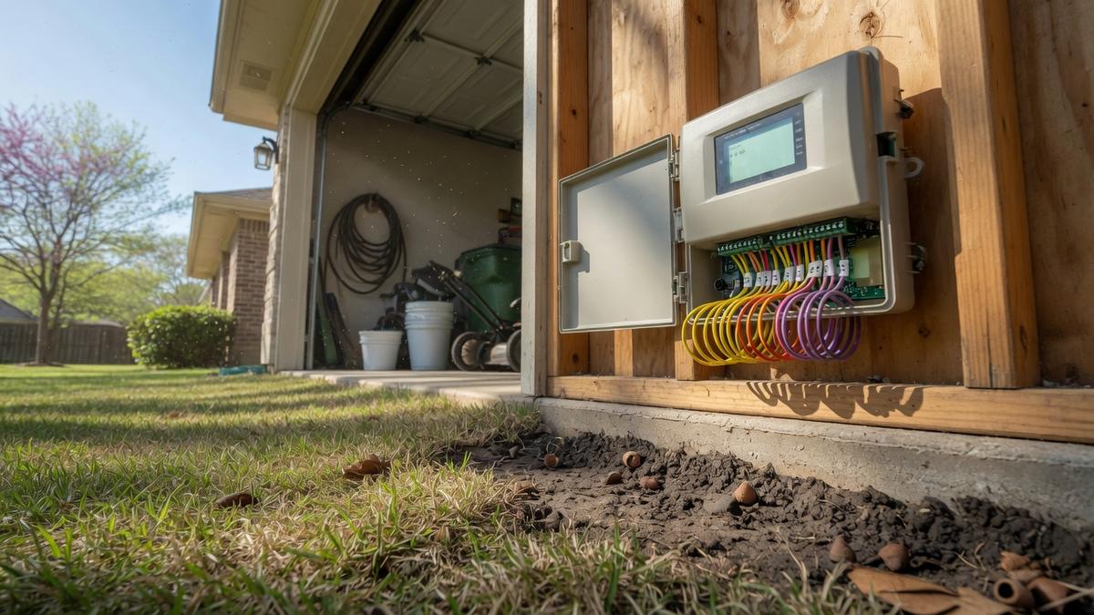 Northgate Crossing and sprinkler controllers — what Spring yards do