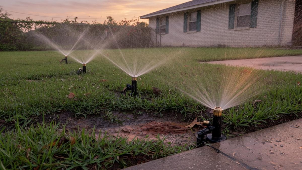 What a double-check assembly is doing on an irrigation main