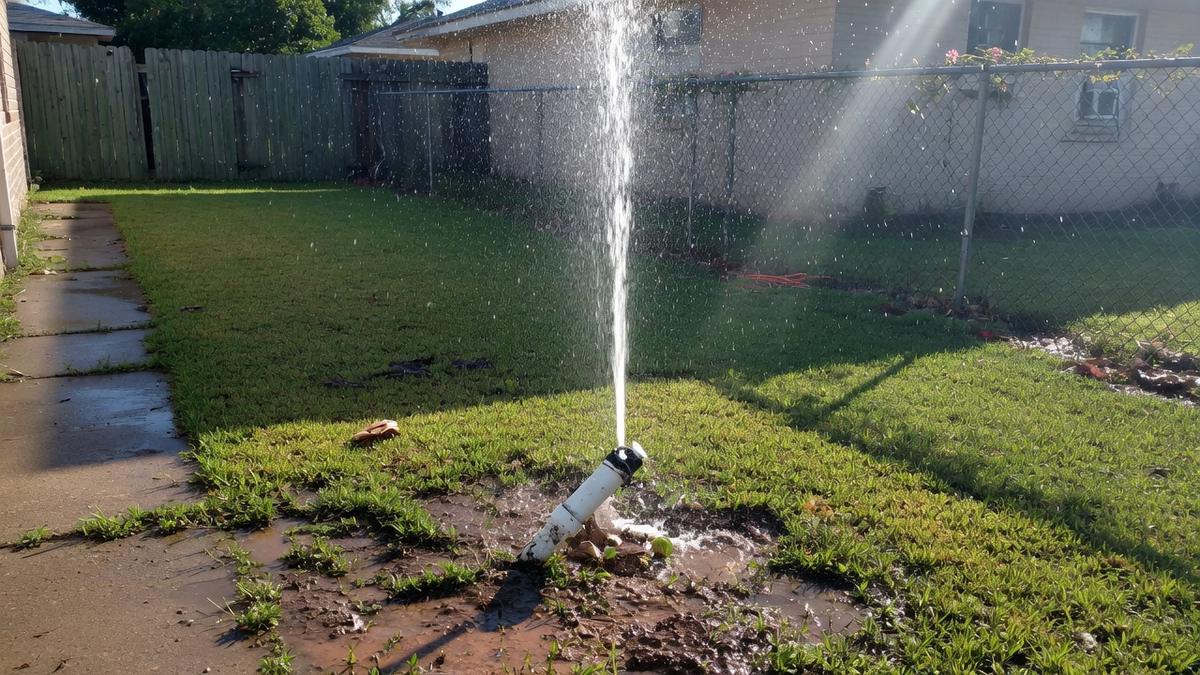 Why Pearland calls about an urgent sprinkler leak