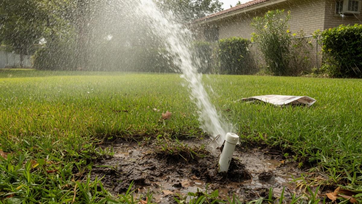 The hose bib is not always the irrigation shutoff
