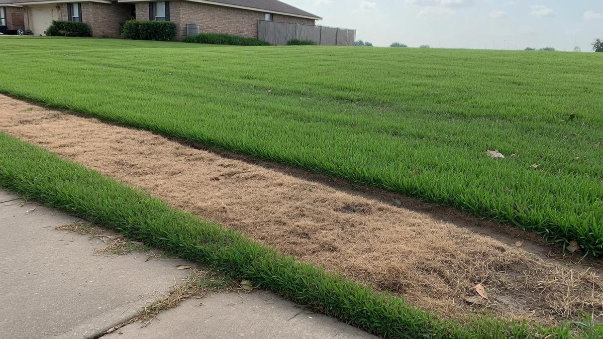 How we diagnose a dead sprinkler zone on a Houston-area lawn