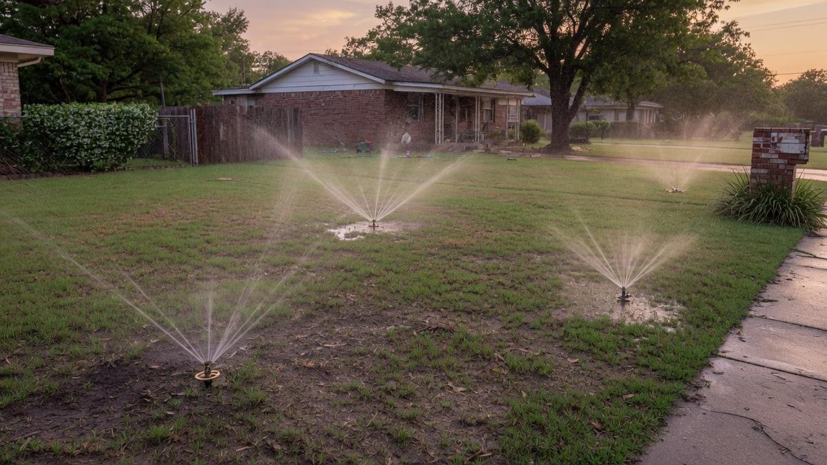 Irrigation System Inspection in Katy, TX: Grand Lakes field notes
