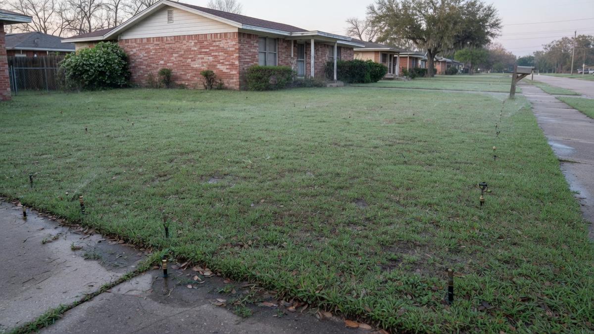 Why Pearland calls about low sprinkler pressure