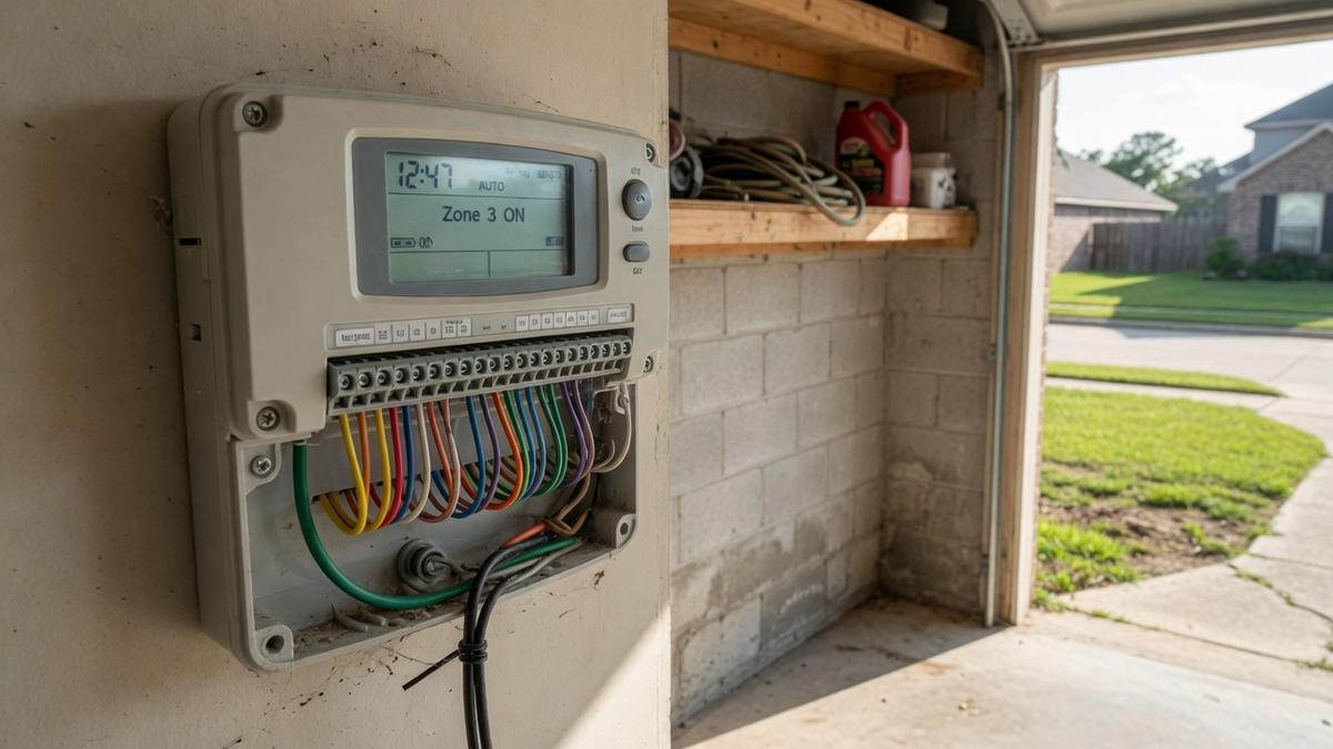 Rain sensor troubleshooting after Houston storms