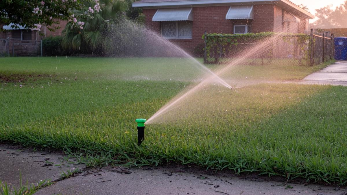 Converting a spray zone to drip on a raised bed