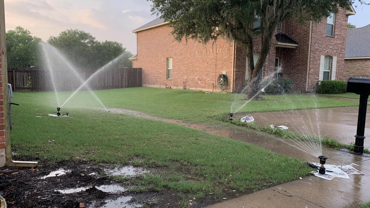 Old Katy and home sprinkler repair — what Katy yards do