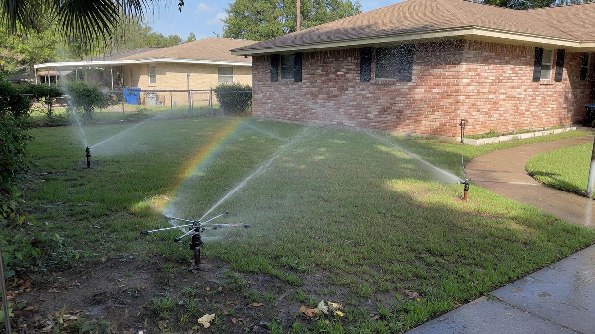 Residential Sprinkler Repair in Pearland, TX: Southdown field notes