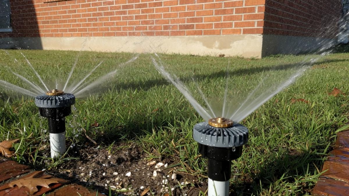 Residential Sprinkler Repair in Richmond, TX: Harvest Green field notes