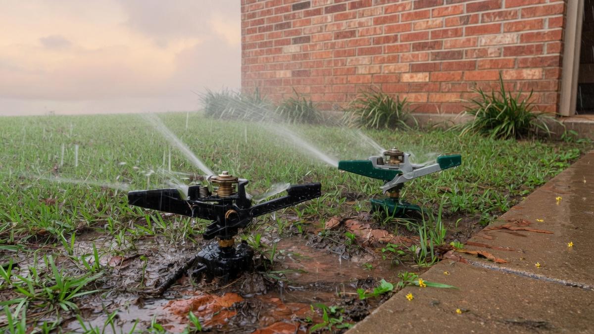 Spring Creek Oaks and home sprinkler repair — what Spring yards do