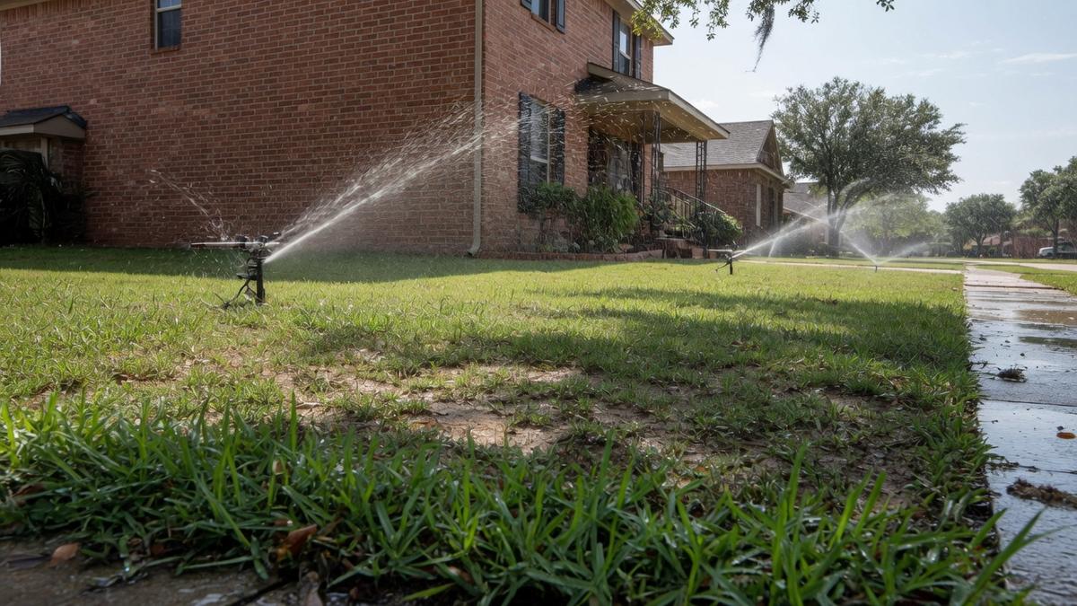 Why Tomball calls about home sprinkler repair