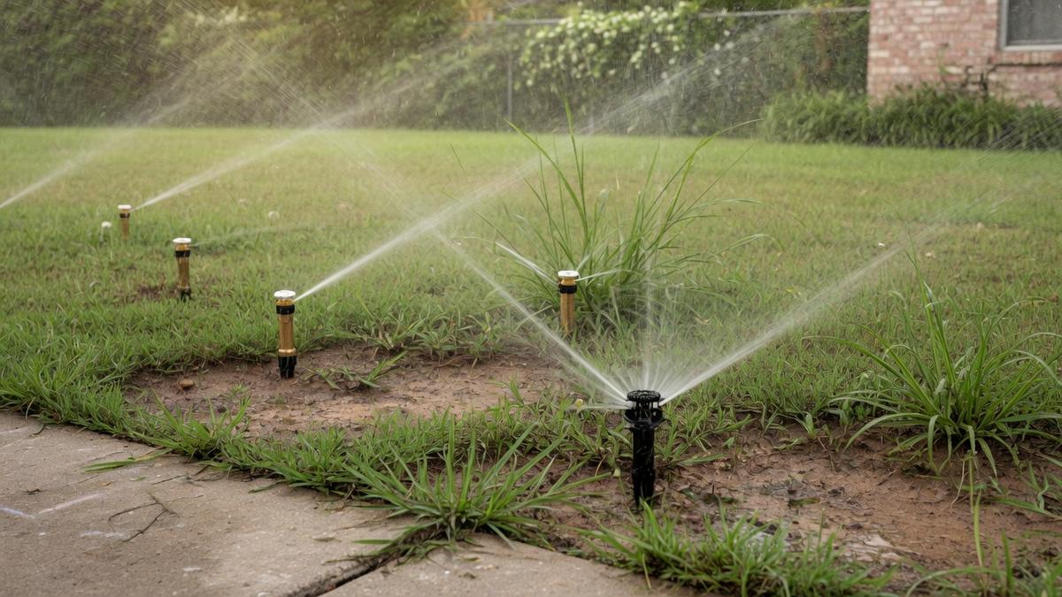 Spring sprinkler startup checklist