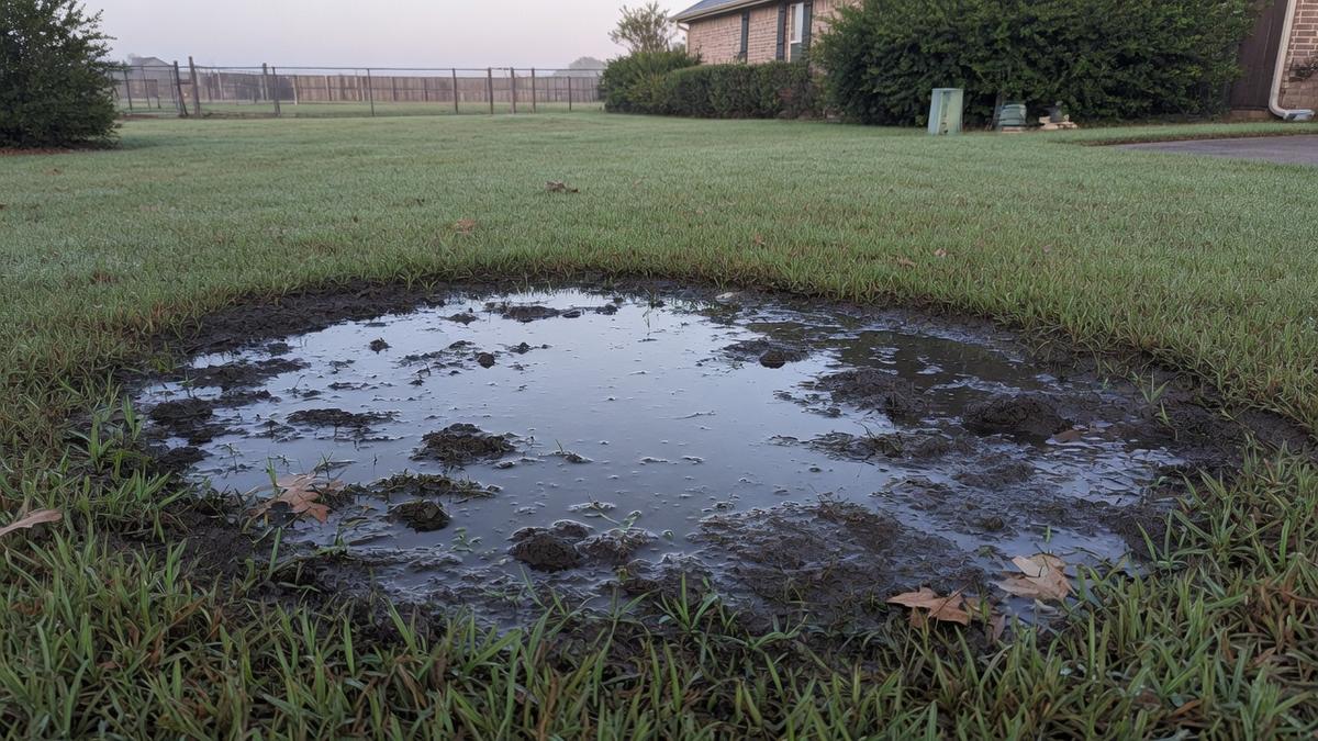 Kings Point and sprinkler leaks — what Kingwood yards do