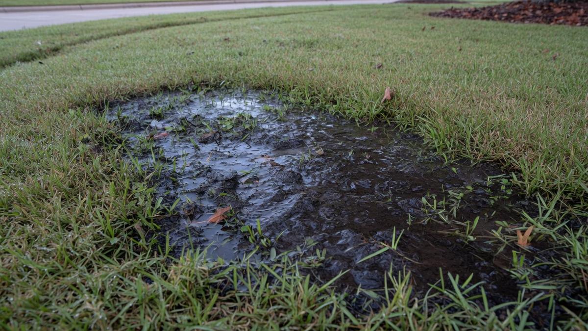 Sterling Ridge and sprinkler leaks — what The Woodlands yards do