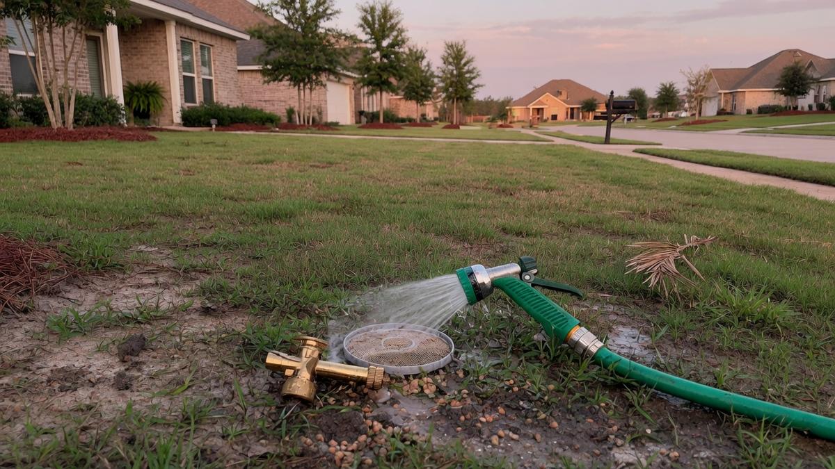 Fairfield and sprinkler maintenance — what Cypress yards do