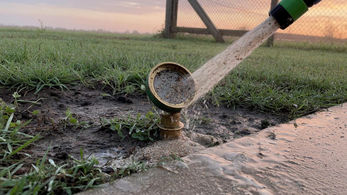 Sprinkler Maintenance in Rosenberg, TX: Bonbrook Plantation field notes