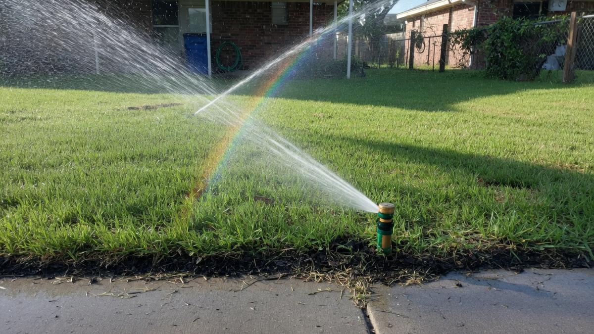Sprinkler Repair in Pearland, TX: Old Townsite field notes