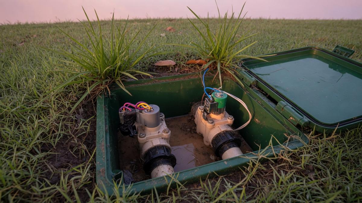 Sprinkler Valve Repair in Katy, TX: Old Katy field notes