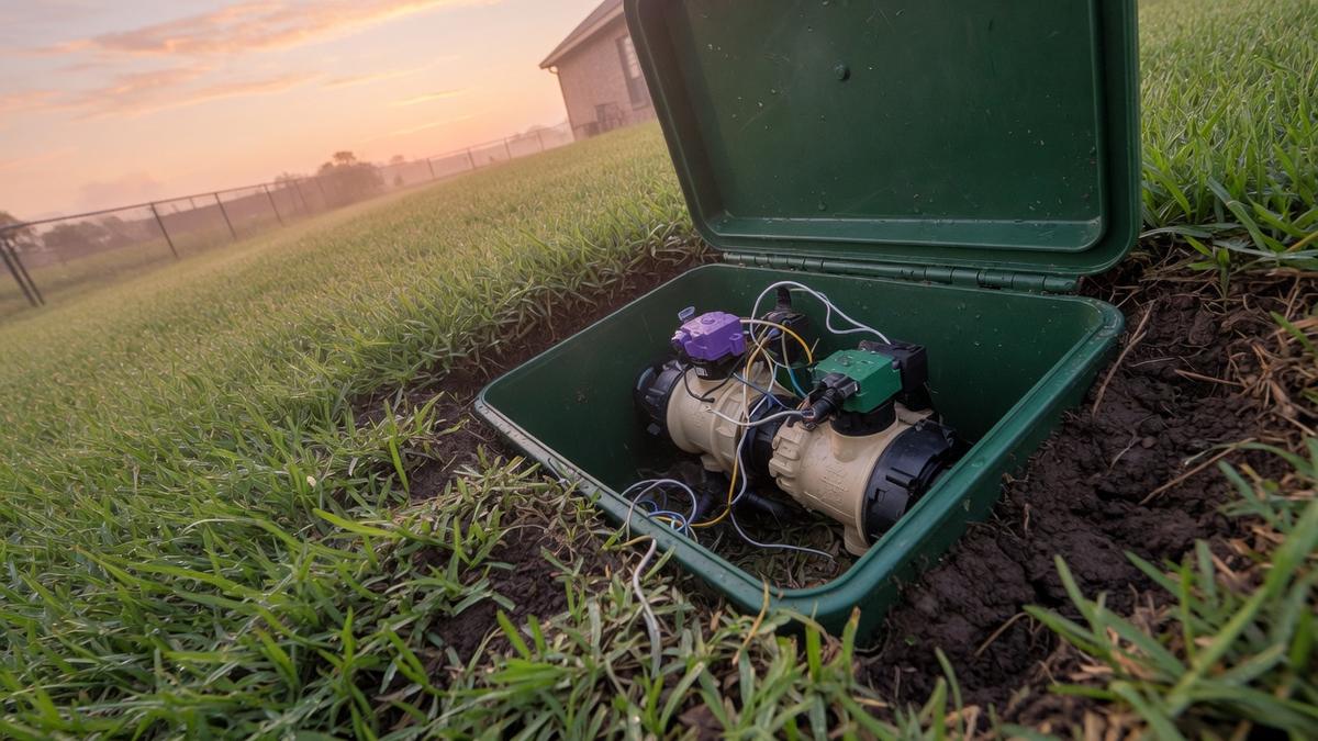 Sprinkler Valve Repair in Spring, TX: Spring Creek Oaks field notes