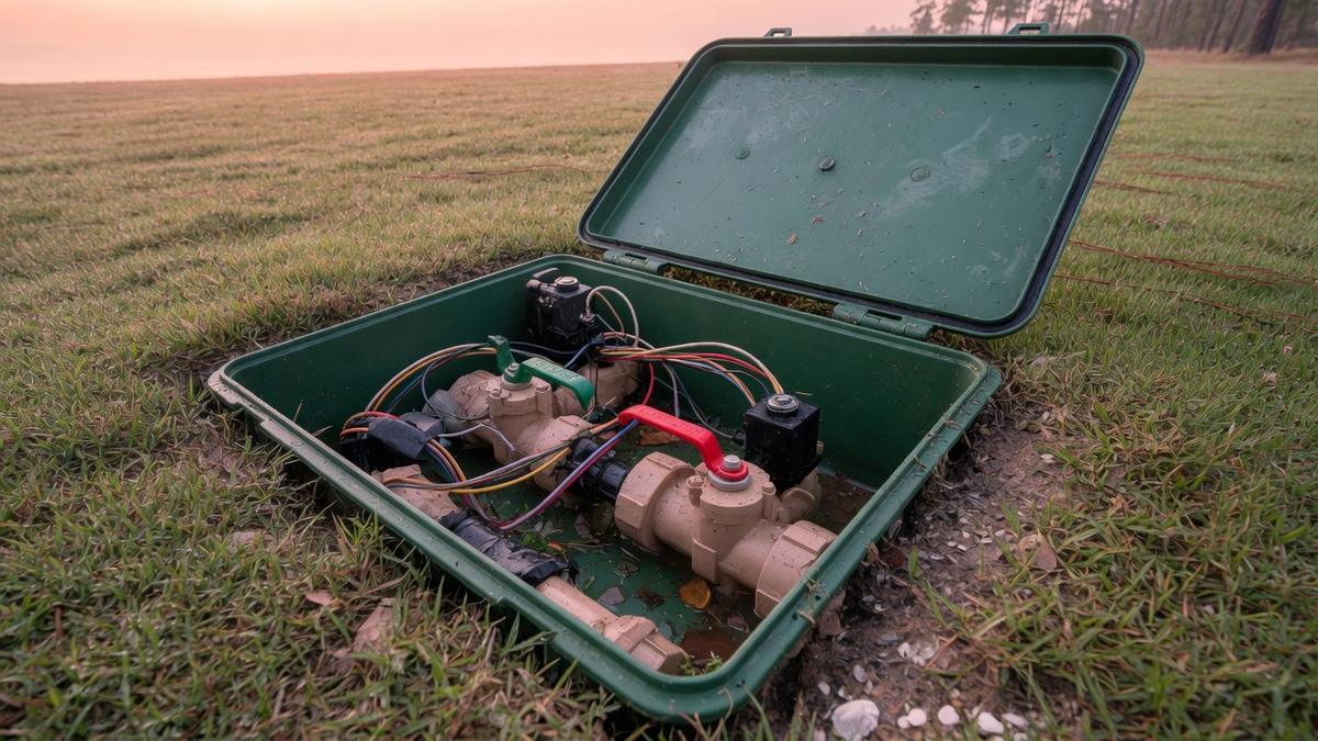 Why The Woodlands calls about sprinkler valves