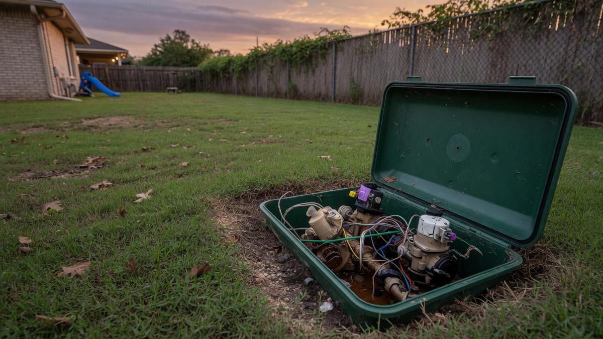 Northpointe and sprinkler valves — what Tomball yards do
