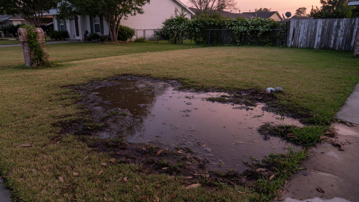 Can a water bill reveal an irrigation leak?