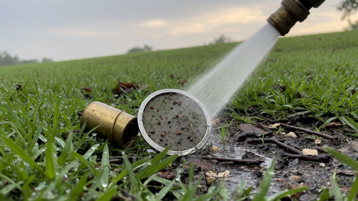Watering zoysia in shaded yards